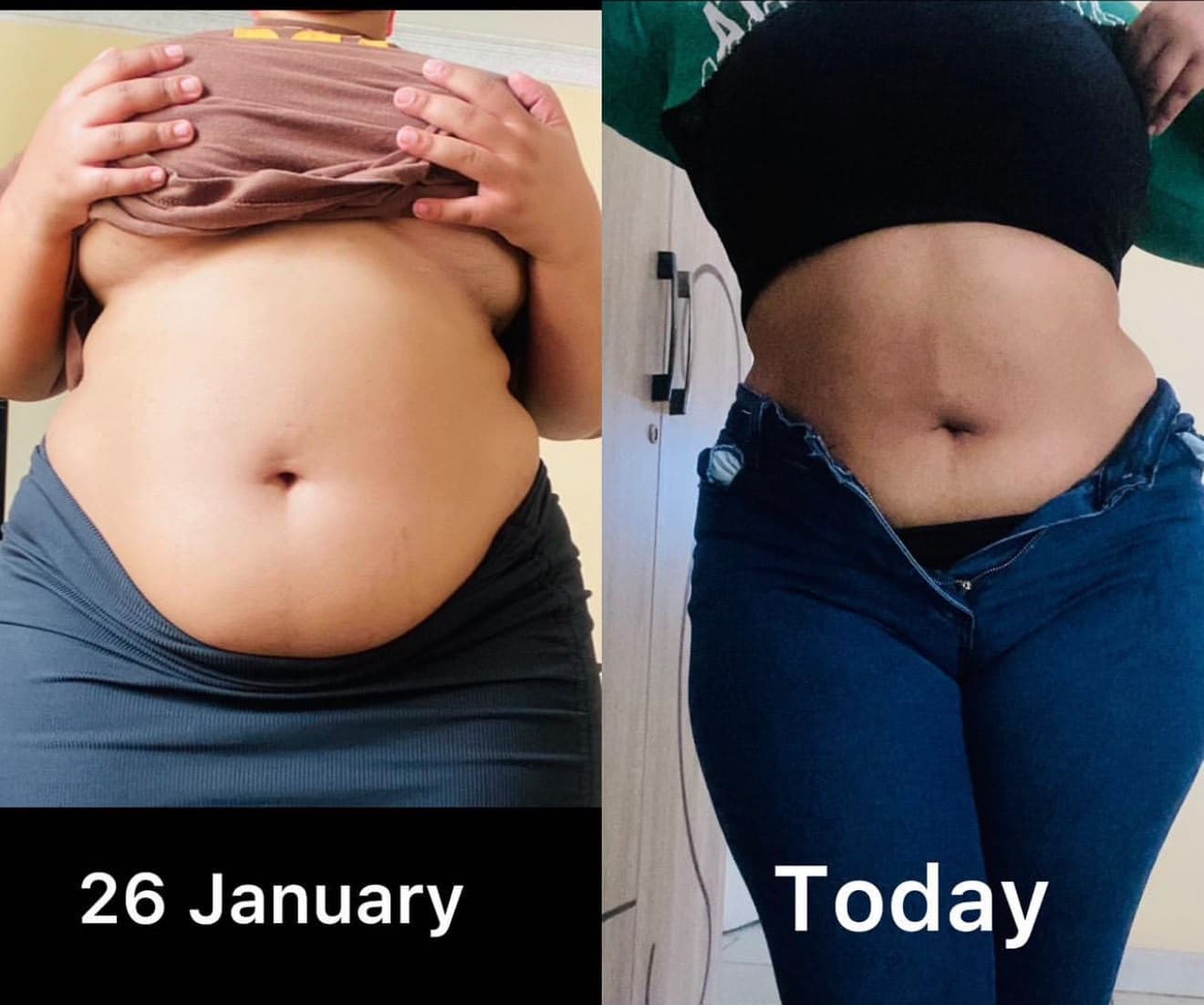 Customer before and after photos
